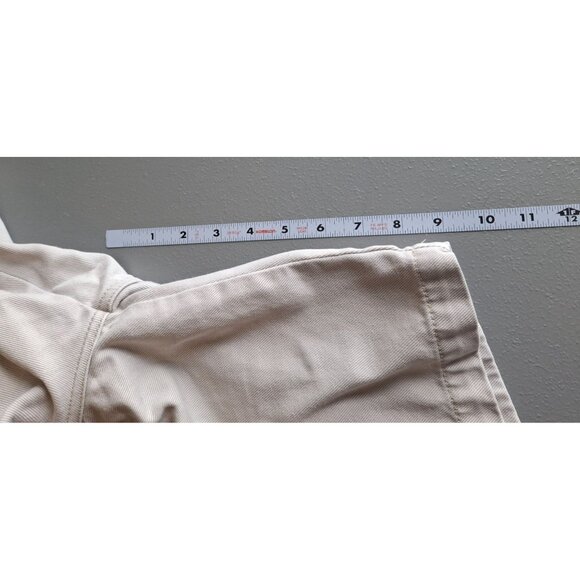 Faded Glory Mens Cargo Shorts Size 40 Beige Cotton Multiple Pockets Gorpcore - Picture 7 of 9